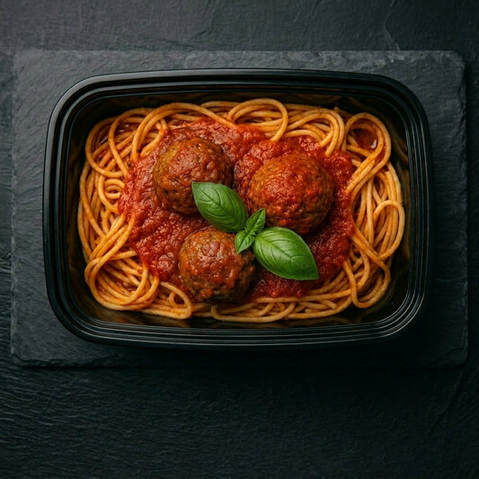 Spaghetti & Homemade Meatballs
