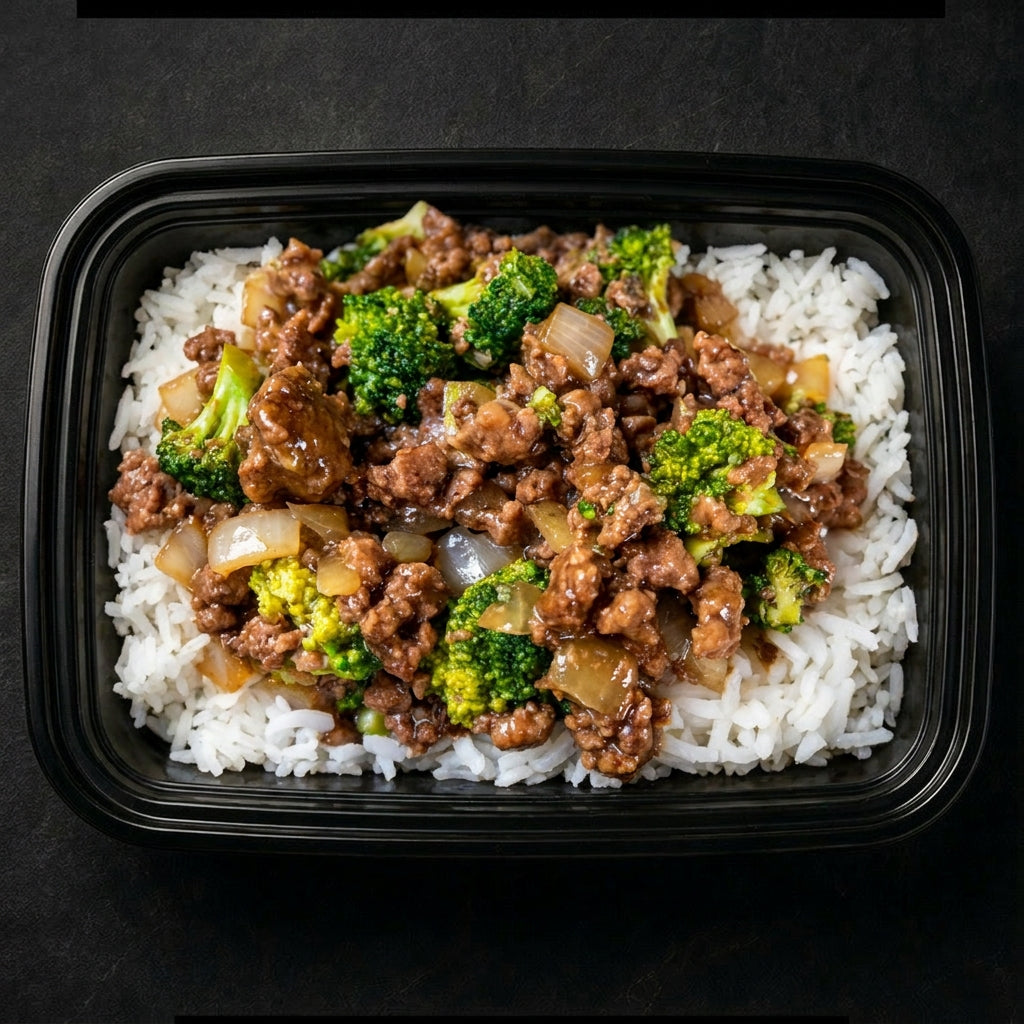 Beef Broccoli and Rice