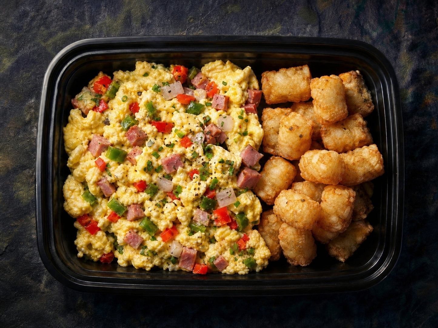 Denver Breakfast Bowl with Tater Tots